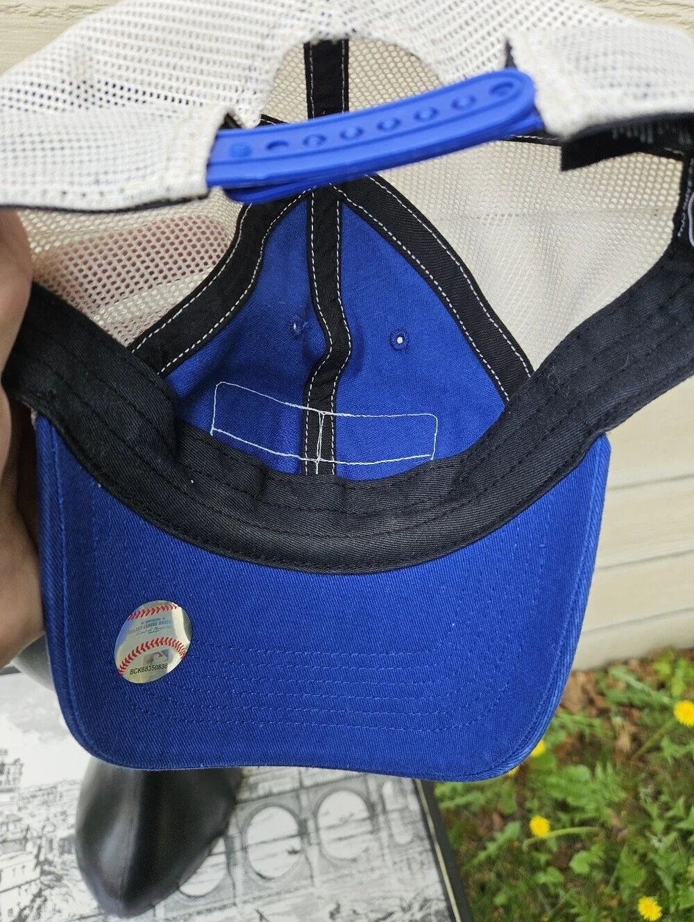 47 Hats MLB LA Dodgers blue and white snapback hat